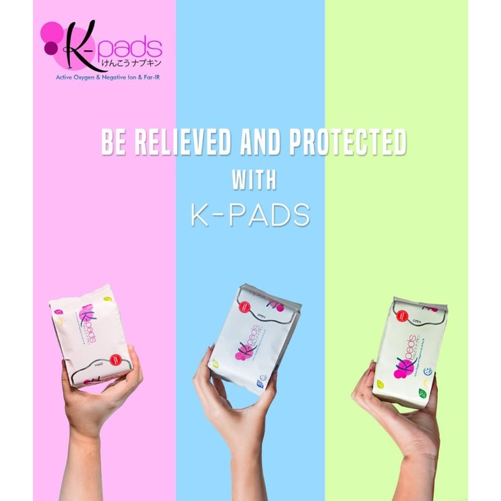 Authentic KPads Negative Ion (PantyLiner and Napkin) Shopee Philippines