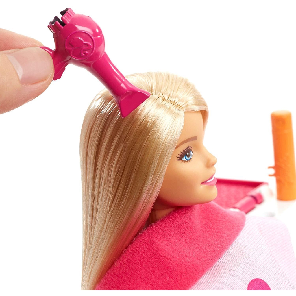 barbie hairdressing case