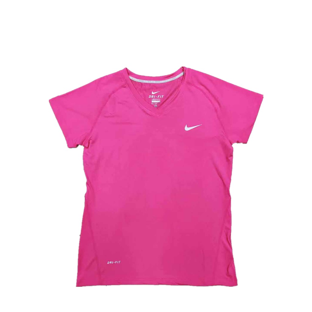 pink nike compression shirt