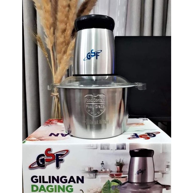 Gsf G3802 Versatile Stainless Meat Grinder (MODERN) Shopee Philippines