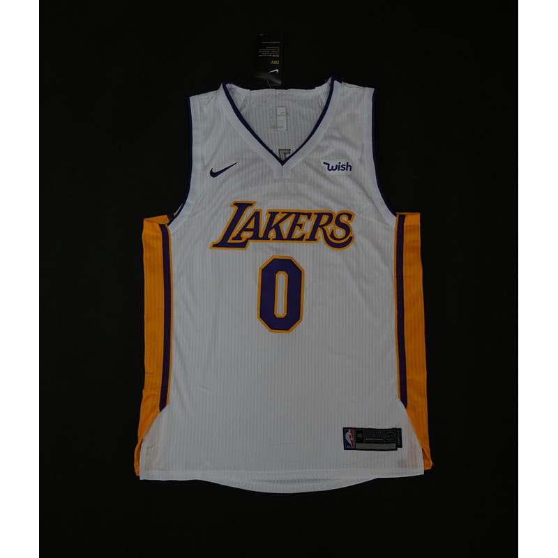 white kuzma jersey