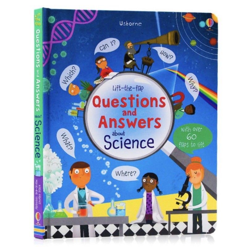 Usborne Question and Answer About (SCIENCE) board book | Shopee Philippines