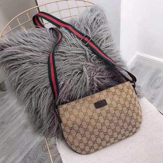 gucci canvas sling bag
