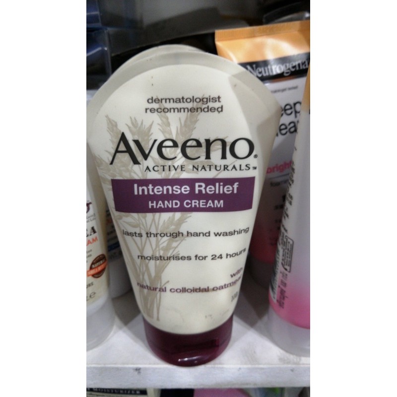 aveeno intense moisture hand cream