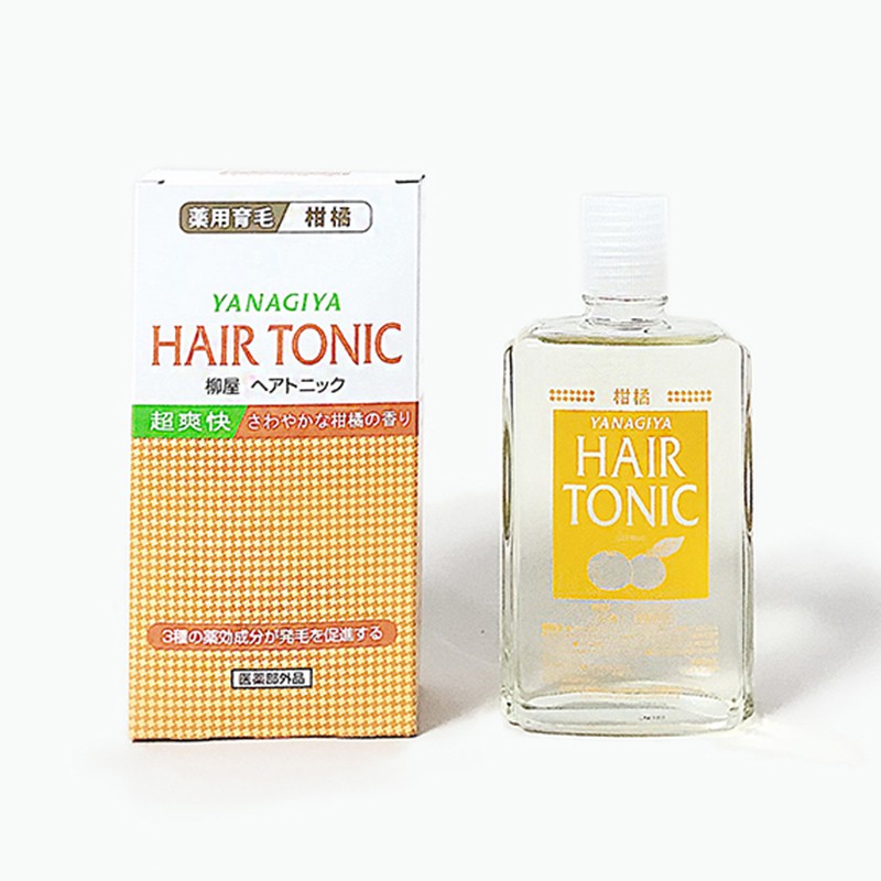 Yanagiya Hair Medicated Hair Growth Tonic Citrus 240ml Shopee Philippines