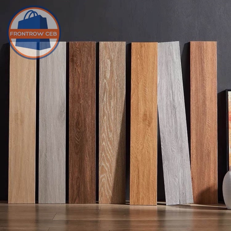 FRCEB 91x15cm Vinyl Floor Stickers Selfadhesive PVC Vinyl Wood Tiles For Flooring 2mm Thick