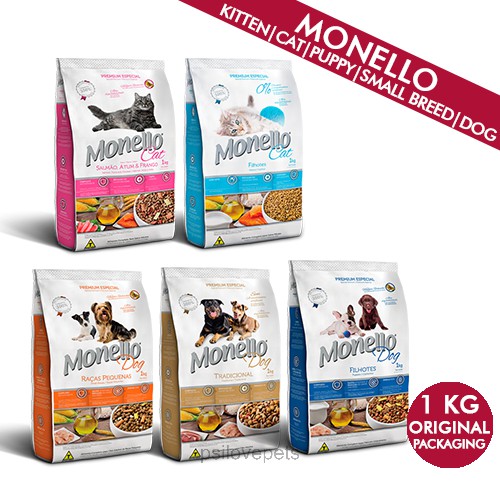 Monello Kitten, Cat, Puppy, Dog Dry Pet Food Original Packaging