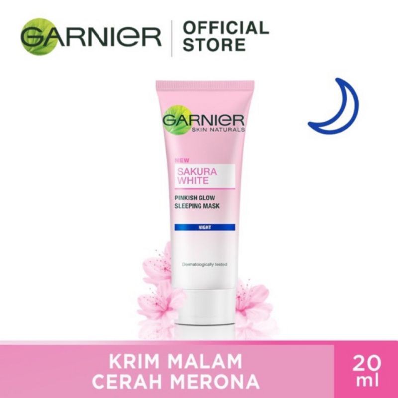 garnier pinkish night cream
