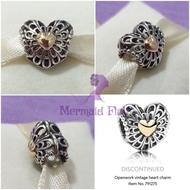 Pandora Vintage Heart TT | Philippines