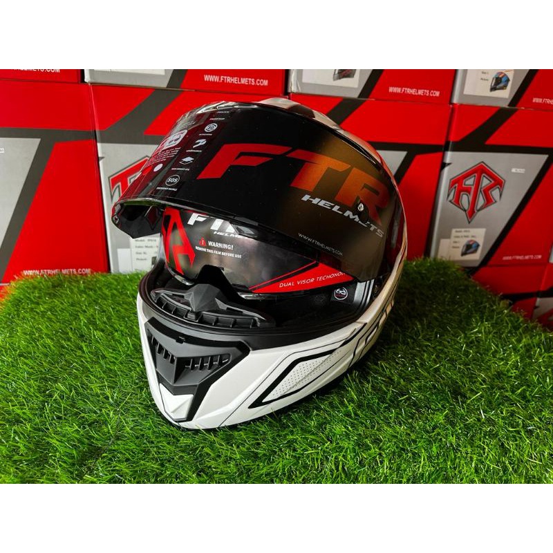 FTR HELMET RICON WHITE | Shopee Philippines