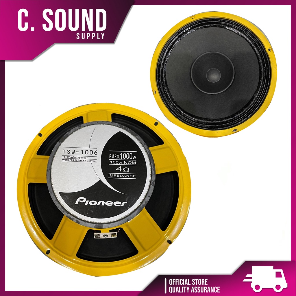 10 25 cm 300 W Subwoofers woofer Kenford HW – 1006