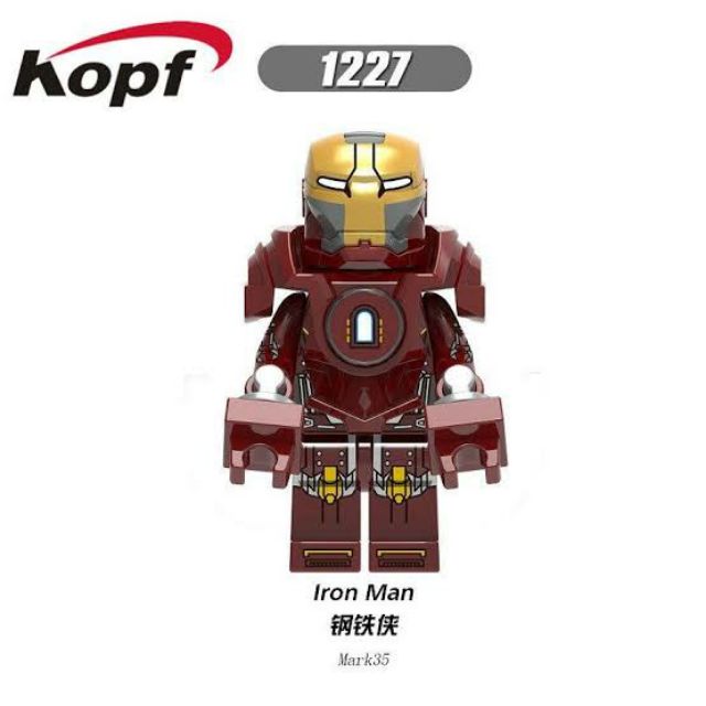 Ironma Mark 35 Xinh Minifigure Shopee Philippines