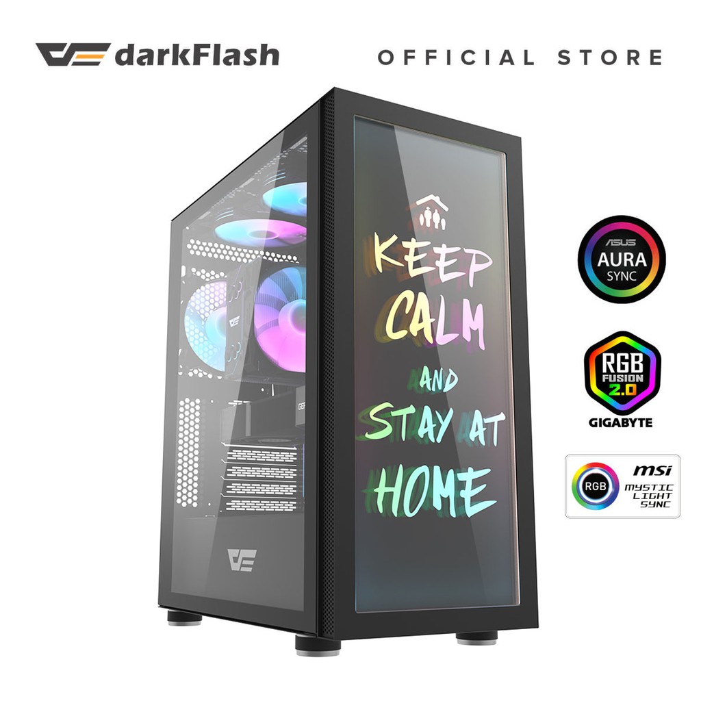 darkFlash Dk210 V2 Graffiti Version ARgb Syncable Front Panel 5V3Pin