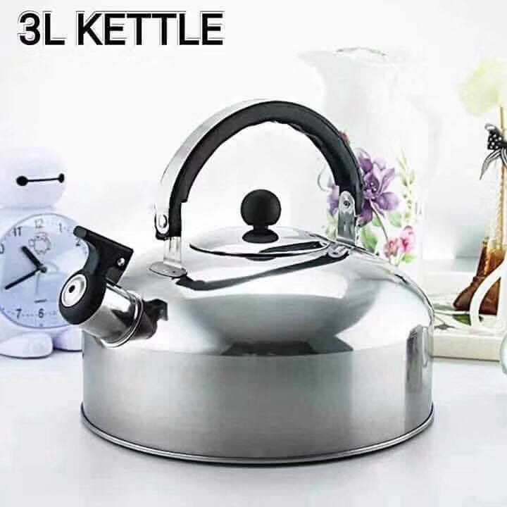 3L Stainless Whistling Kettle 【Alvin】 Shopee Philippines