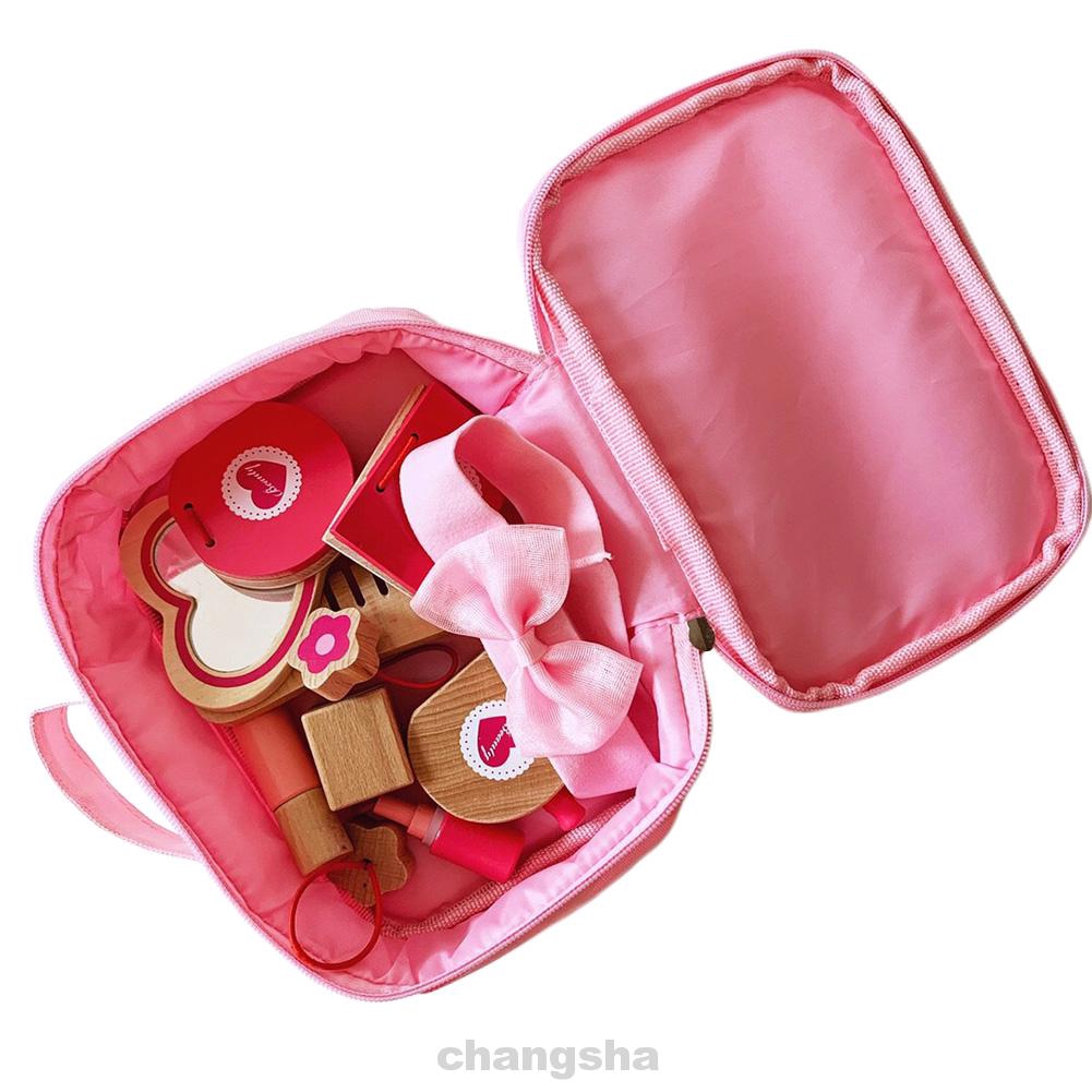 wooden pretend makeup