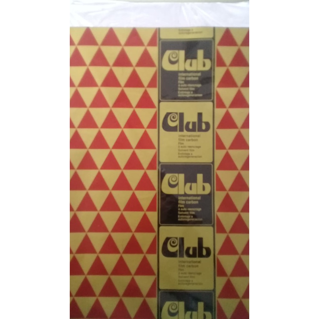 Club Carbon Paper Long Black PER PIECE Shopee Philippines