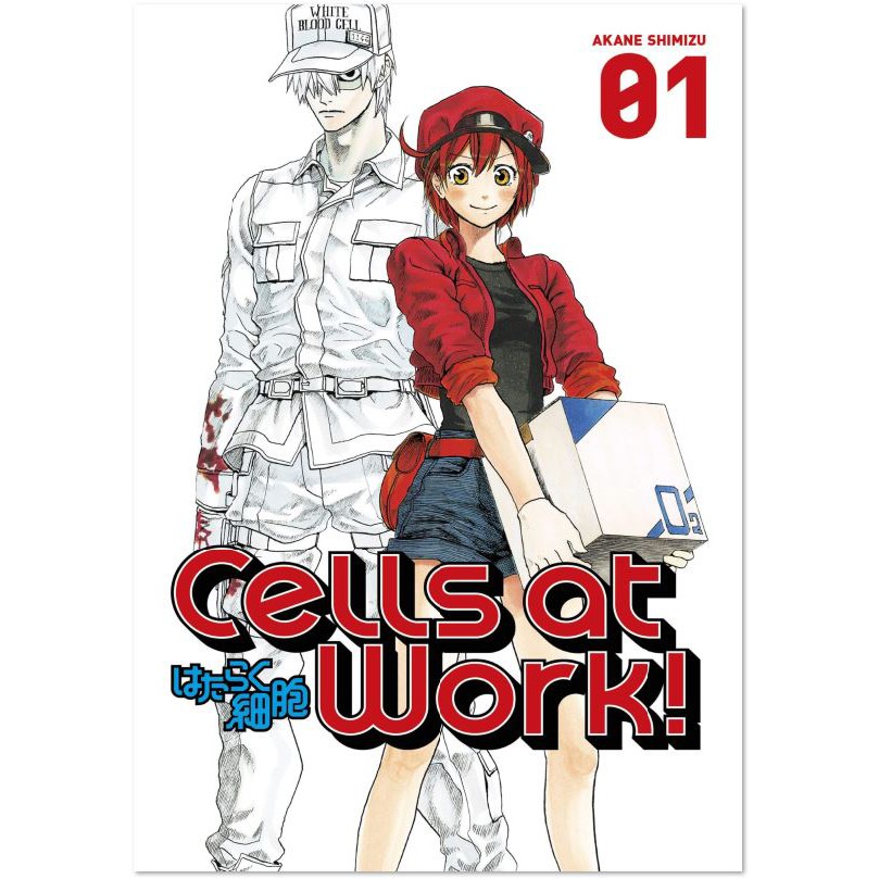Cells At Work / Hataraku Saibou Anime Poster / Posters | Shopee Philippines