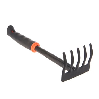 1Pc Portable Digging Tool Mini Steel Rake For Garden Tool | Shopee ...