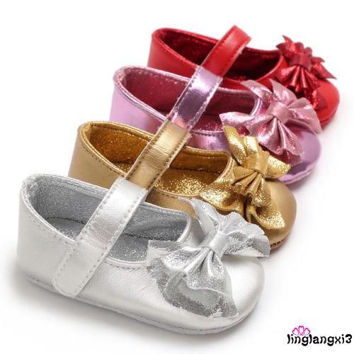 Aa Toddler Baby Shoes Newborn Girl Soft Sole Princess Crib