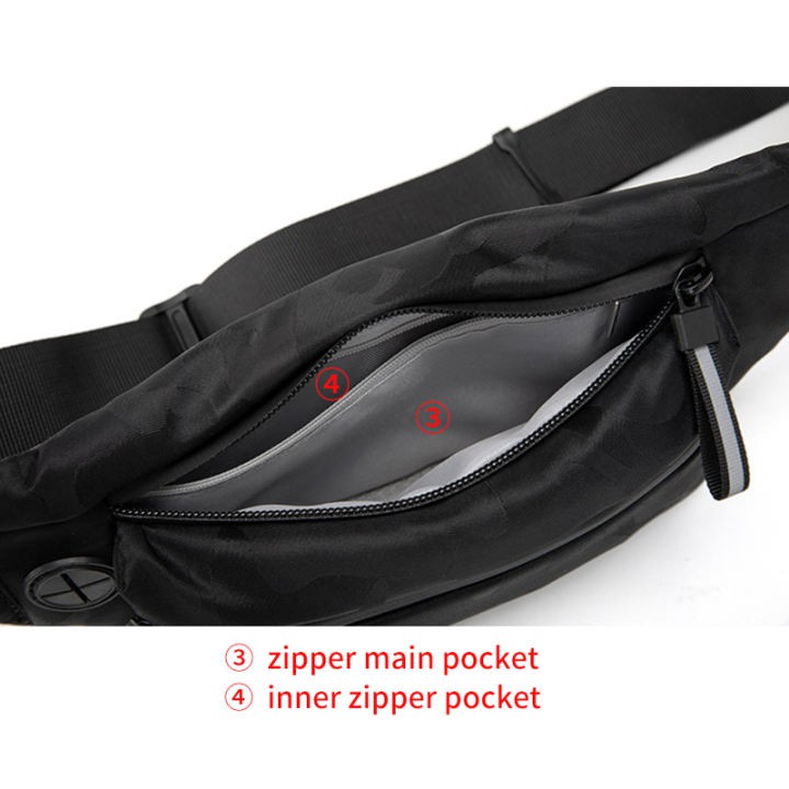 Small Size Multi Function Chest Bag Waist Pouch Cross Body Bag Sling Bag  Shoulder Bag For Men Male | Shopee Philippines