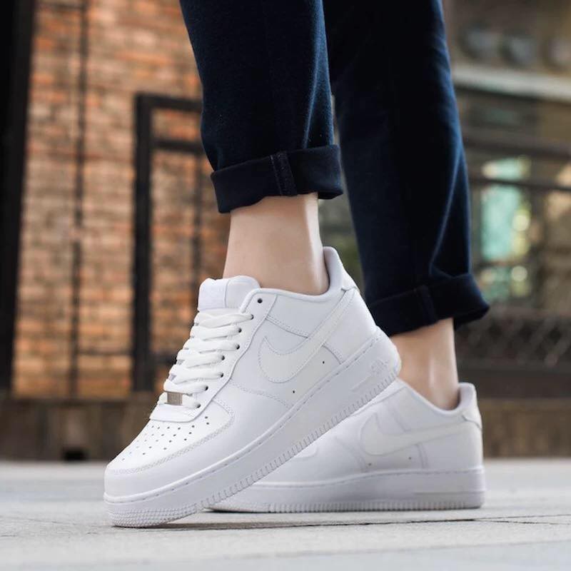 air force 1 mens low white