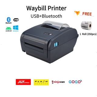 Hot Sale Waybill Printer Thermal Bluetooth Printer  Label Printer Support Cellphone Laptop PC