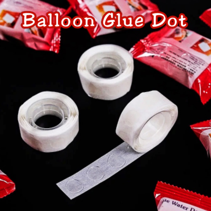 100 Dots Balloon Glue Tape Shopee Philippines