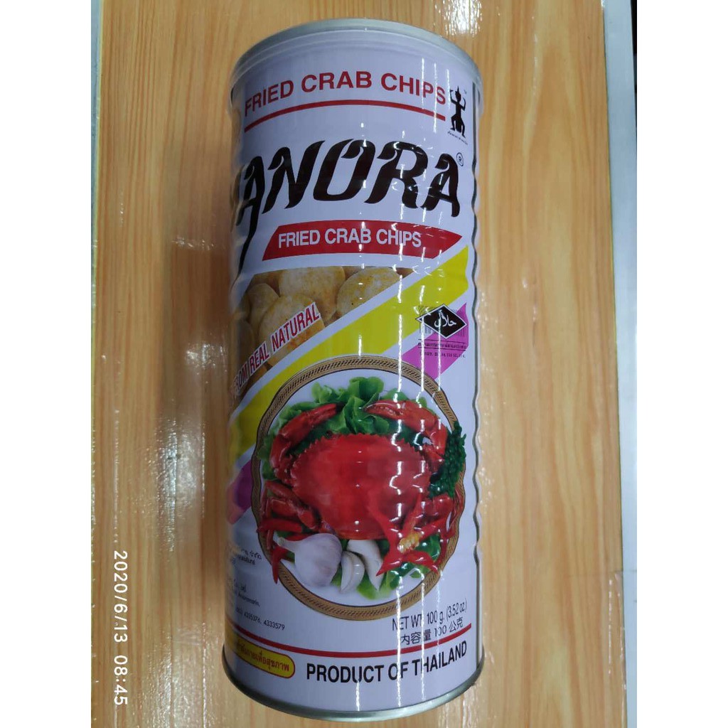 Manora Crab Chips 100g Shopee Philippines