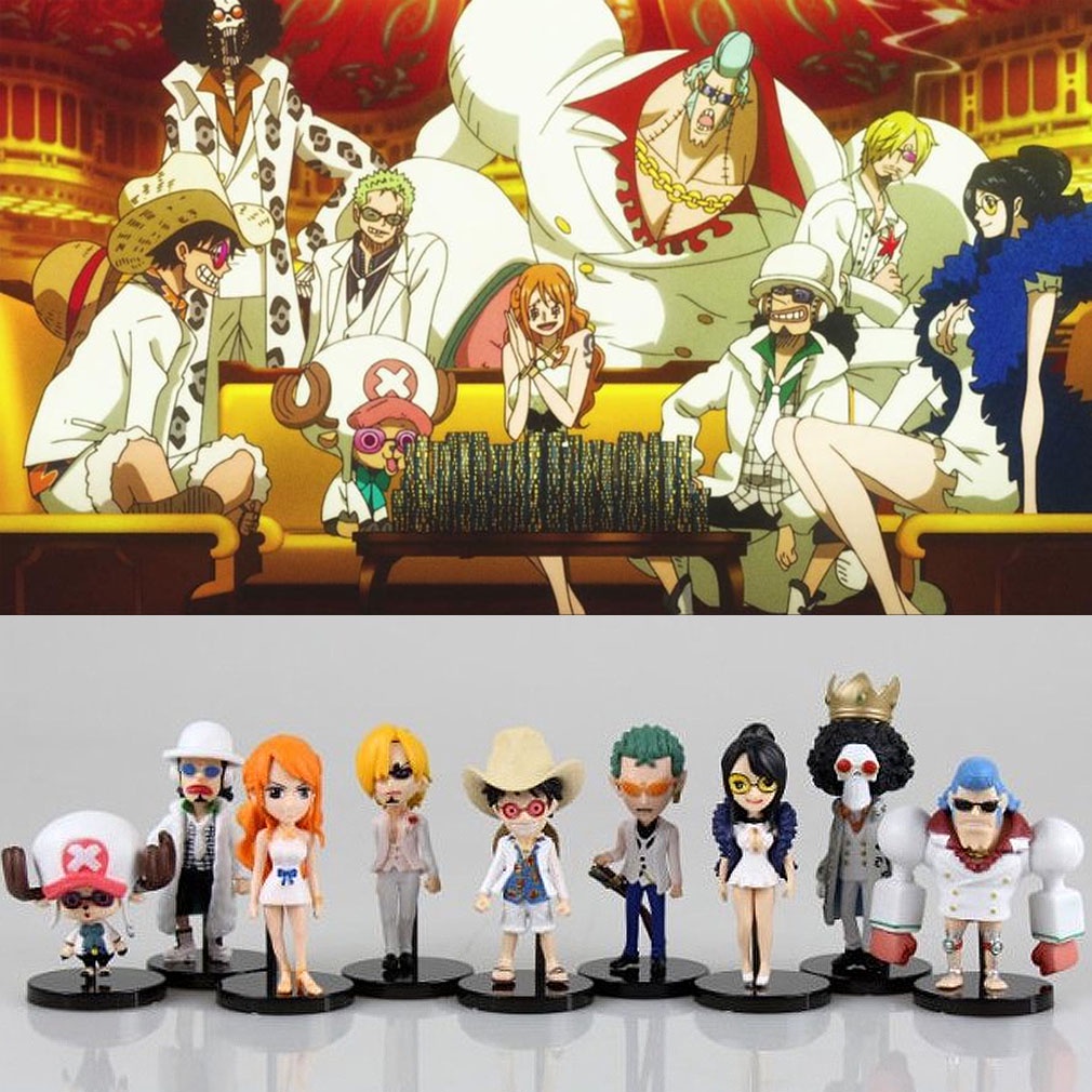 One Piece Movie GOLD Ver. Straw Hat Pirates WCF Luffy Zoro Nami Usopp