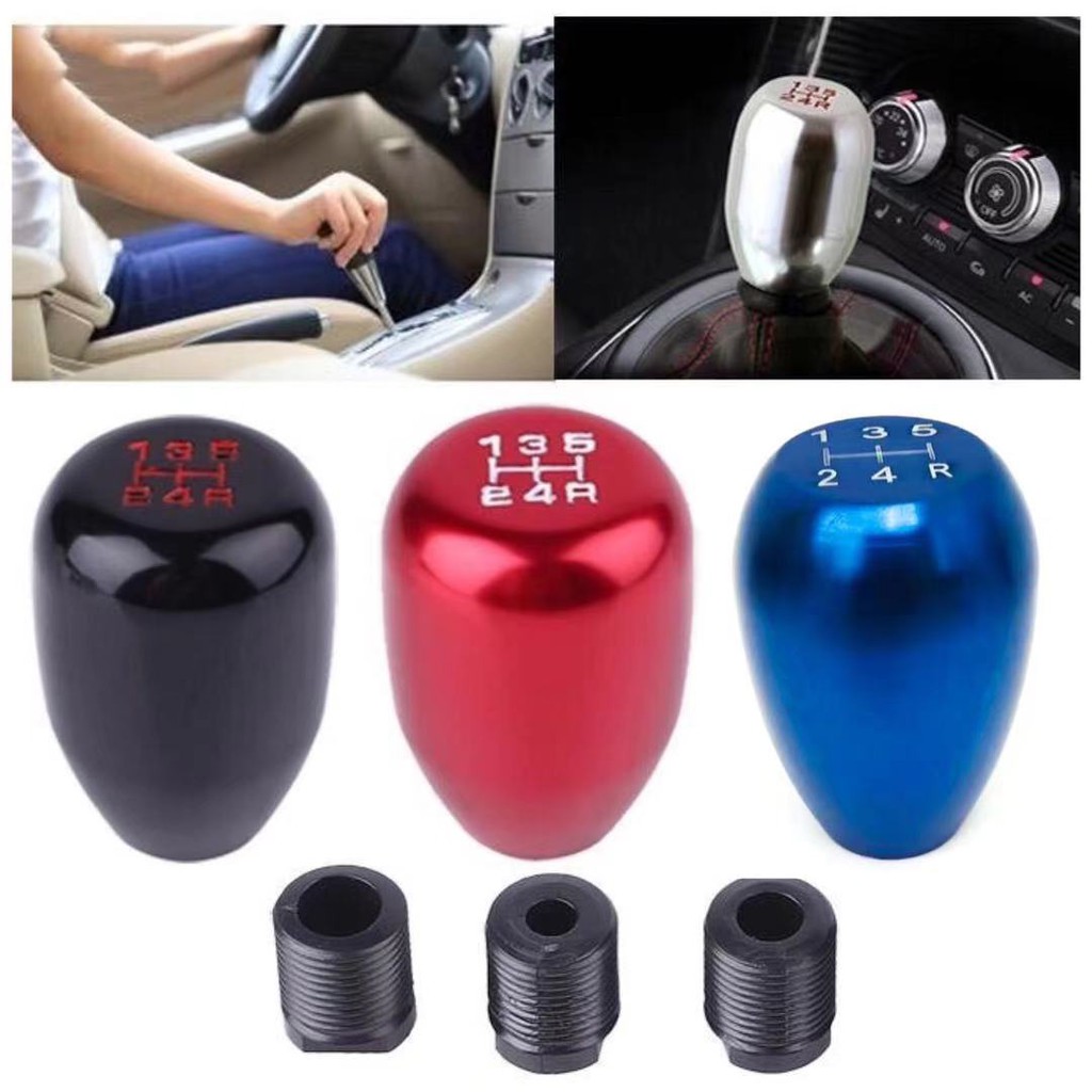 LD Universal Racing 5 Speed Aluminum Car Gear Shift Knob Manual Automatic Gear Shift Knob