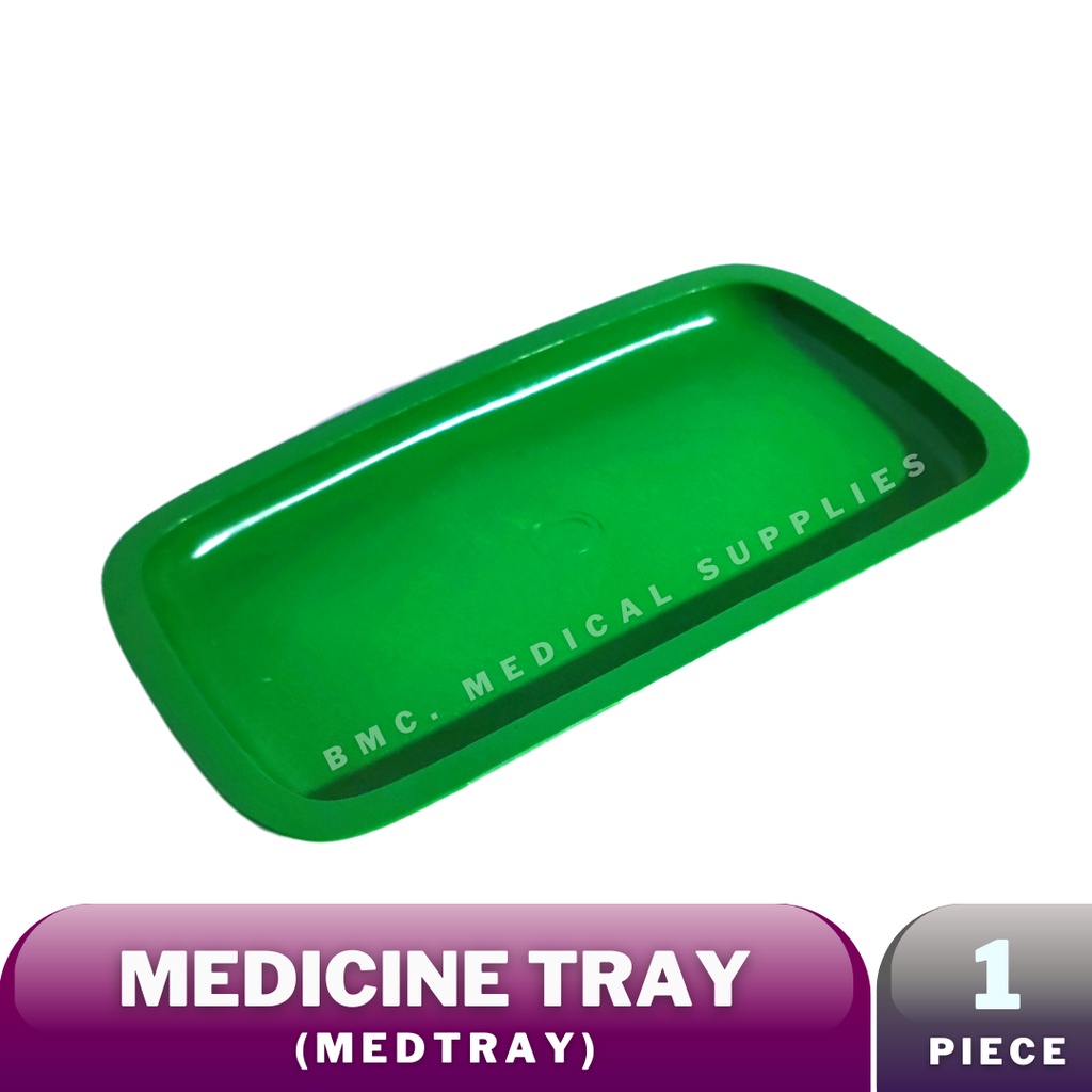 Medicine Tray Plastic (Assorted Color) Medtray Shopee Philippines