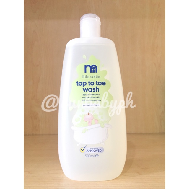 mothercare body wash