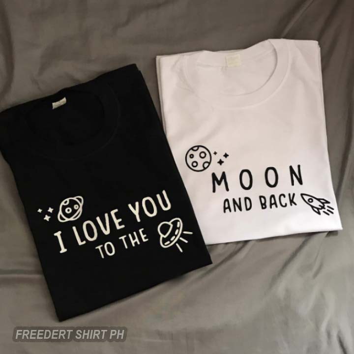 i love you to the moon and back shirt