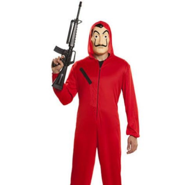 red jumpsuit casa de papel