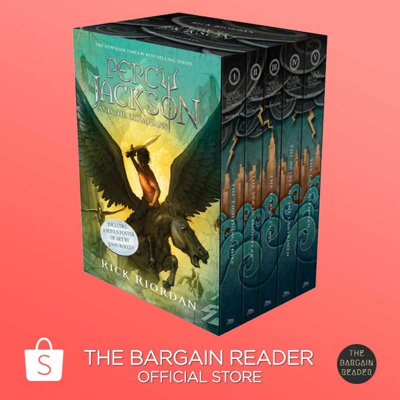 5 Paperbacks Percy Jackson Complete 5 Book Boxed Set By Rick Riordan Shopee Philippines