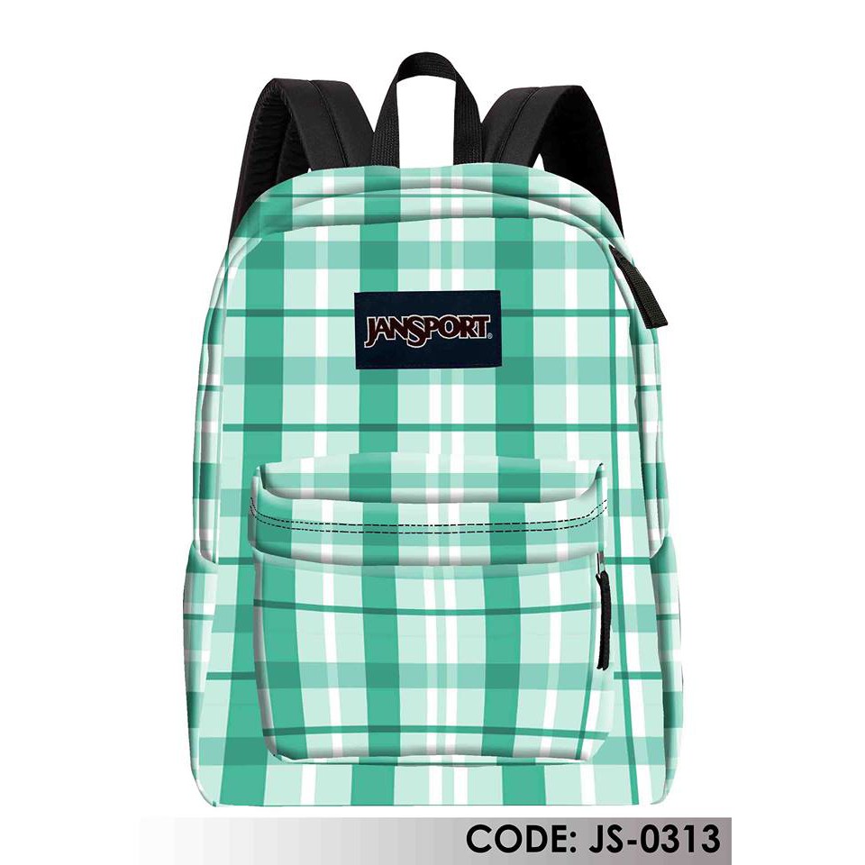 jansport checkered backpack