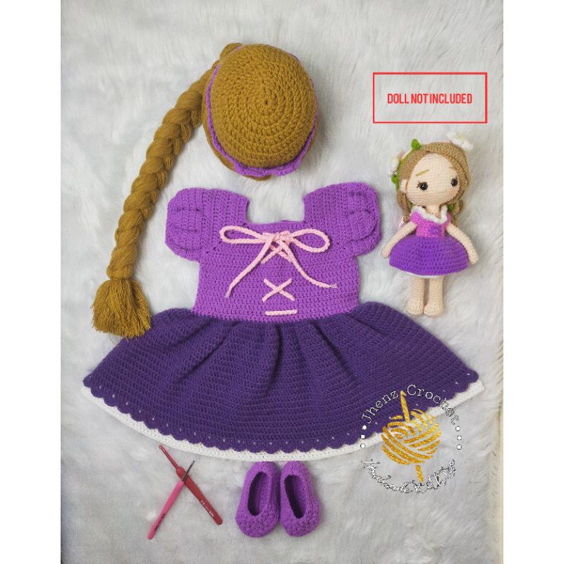 crochet Rapunzel costume | Shopee Philippines
