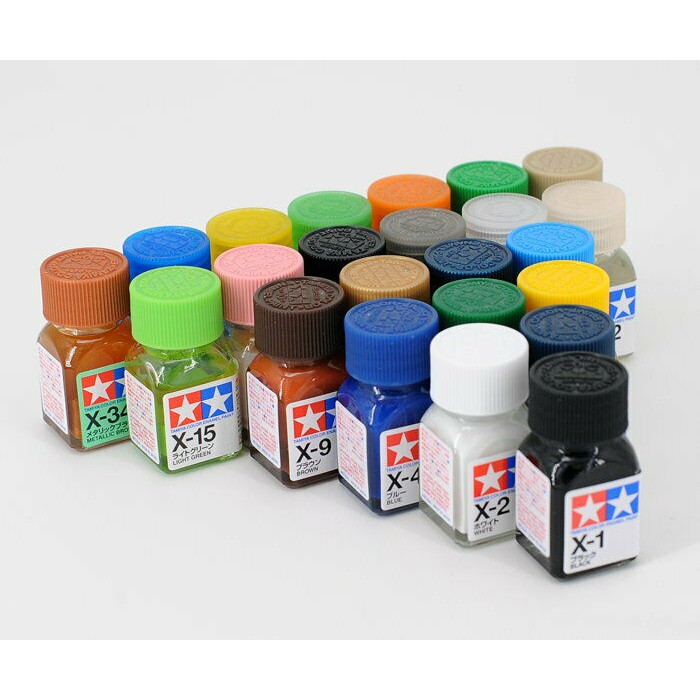 Tamiya PAINT Model PAINT - ENAMEL PAINT X-1 ~ X-20 (Glossy / Glossy) |  Shopee Philippines