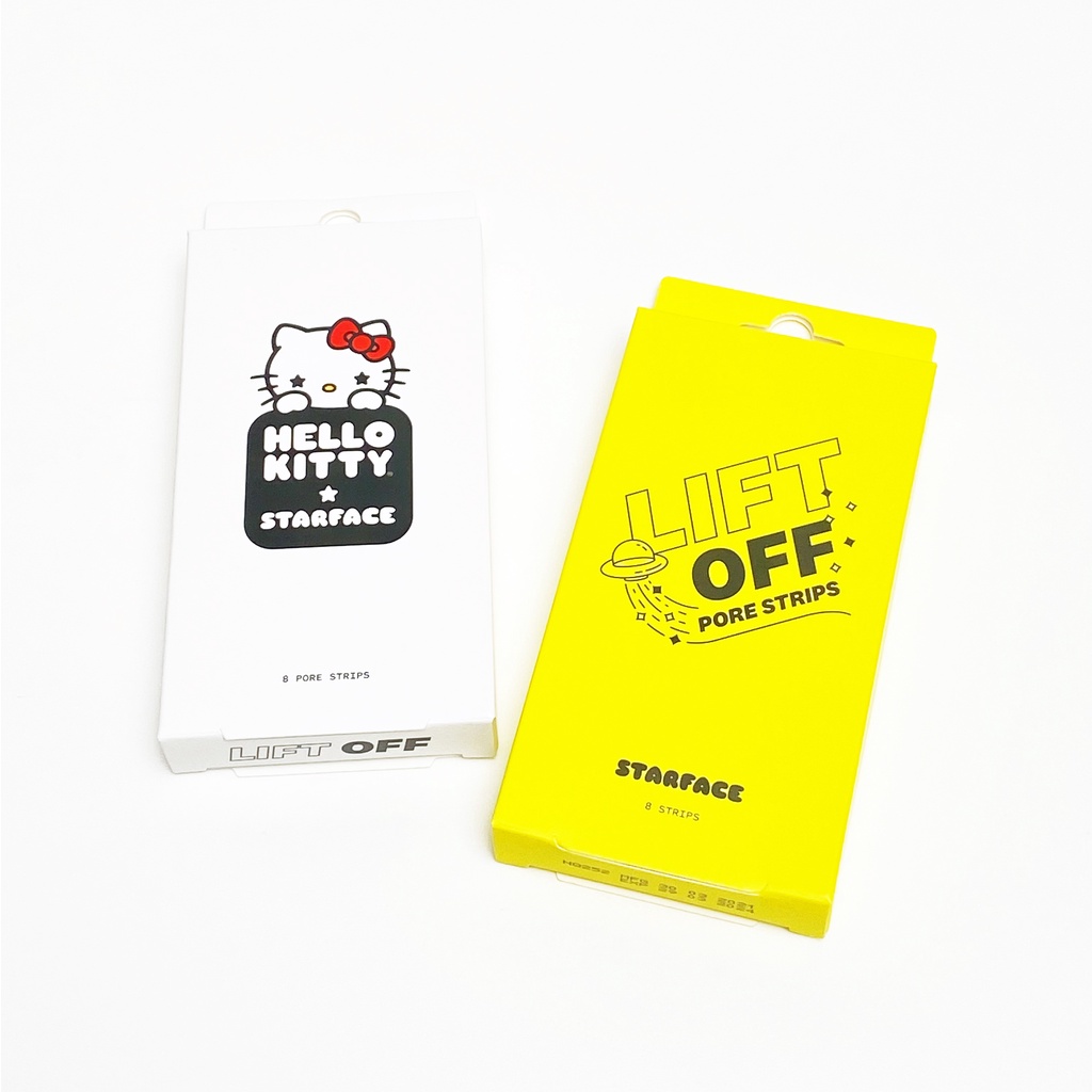 Starface Lift Off Pore Strips, 1 box contains 8 pieces. Shopee