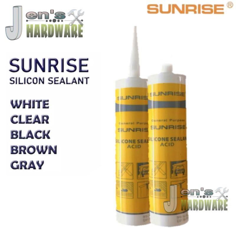 Silicon Sealant 300ml SUNRISE Anti Bacterial (1pc) Shopee Philippines