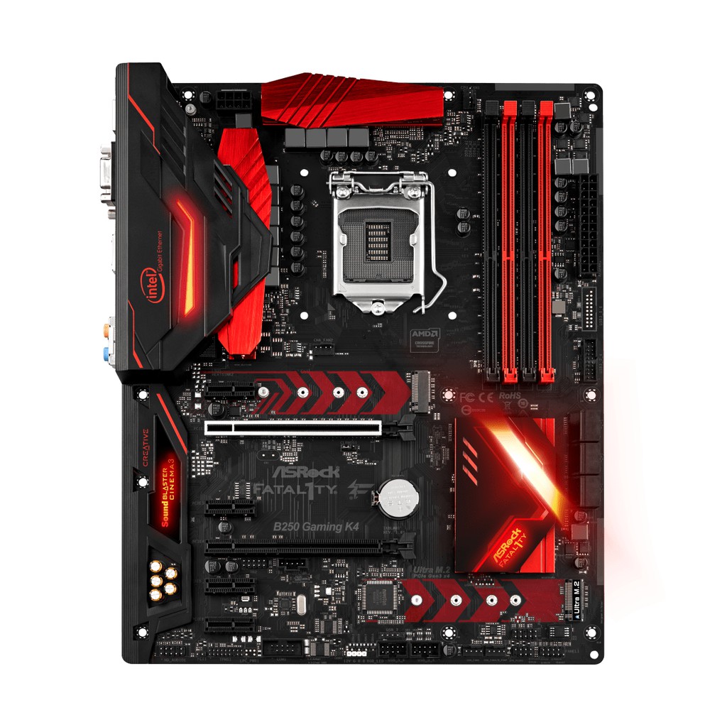 Asrock Fatal1ty B250 Gaming K4 Lga1151 Motherboard Shopee Philippines