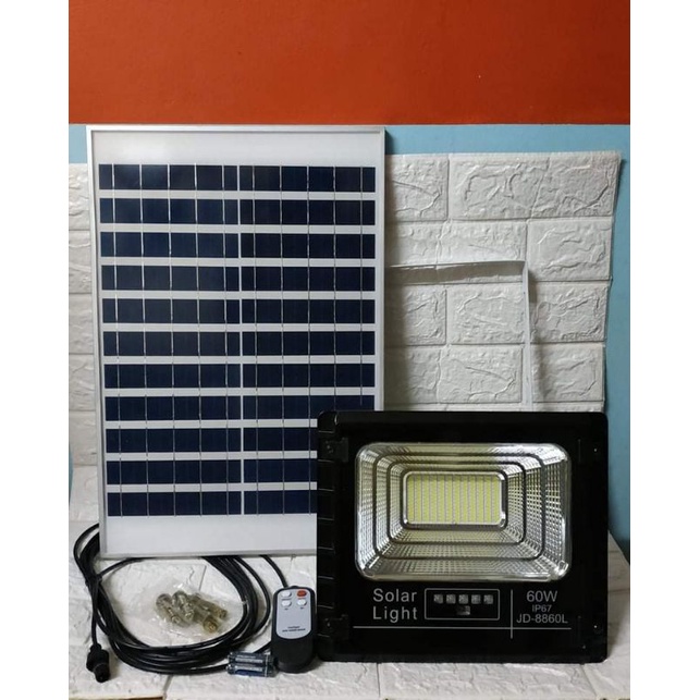 Solar Light JD8860L (60watts) Shopee Philippines