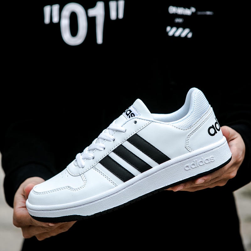 adidas neo white shoes