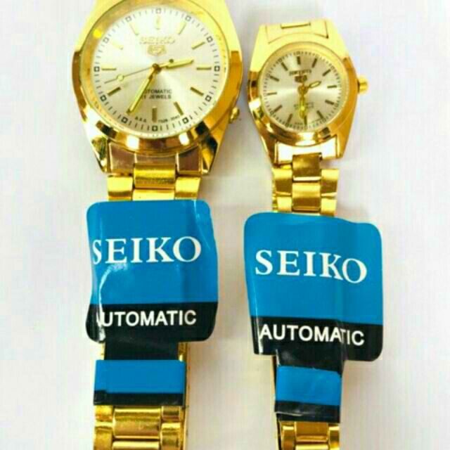 seiko 5 automatic couple watch