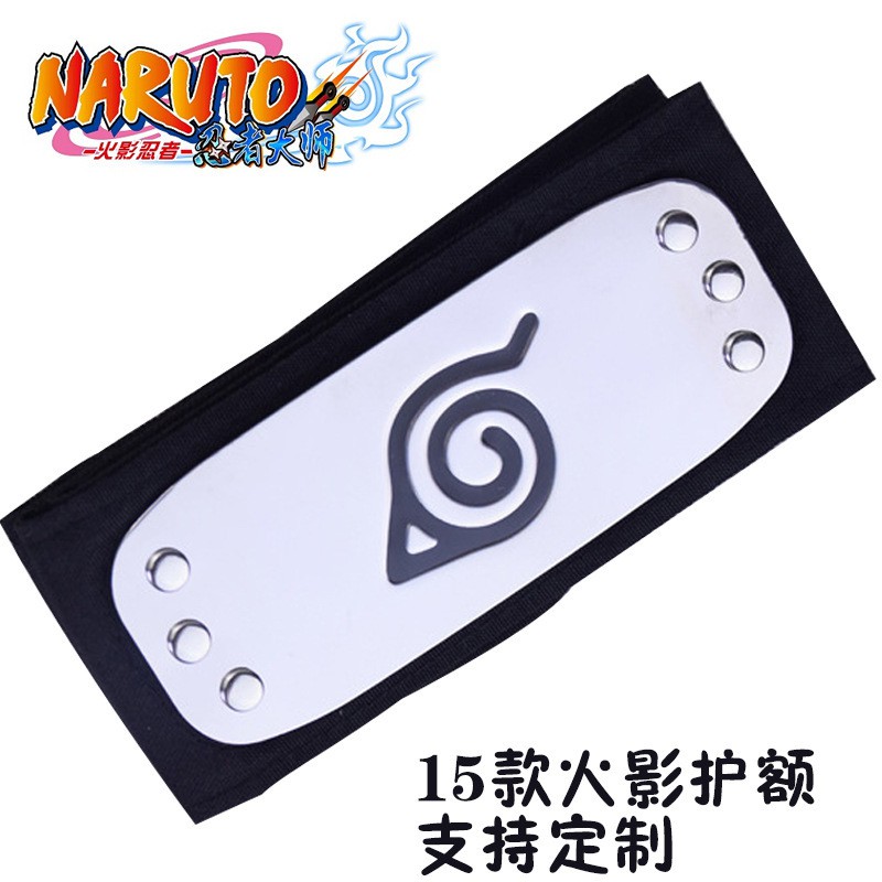 Panda Niceshpy Kuiran Anime Naruto Kakashi Sasuke Hidden Leaf Village Headband Konoha Cosplay