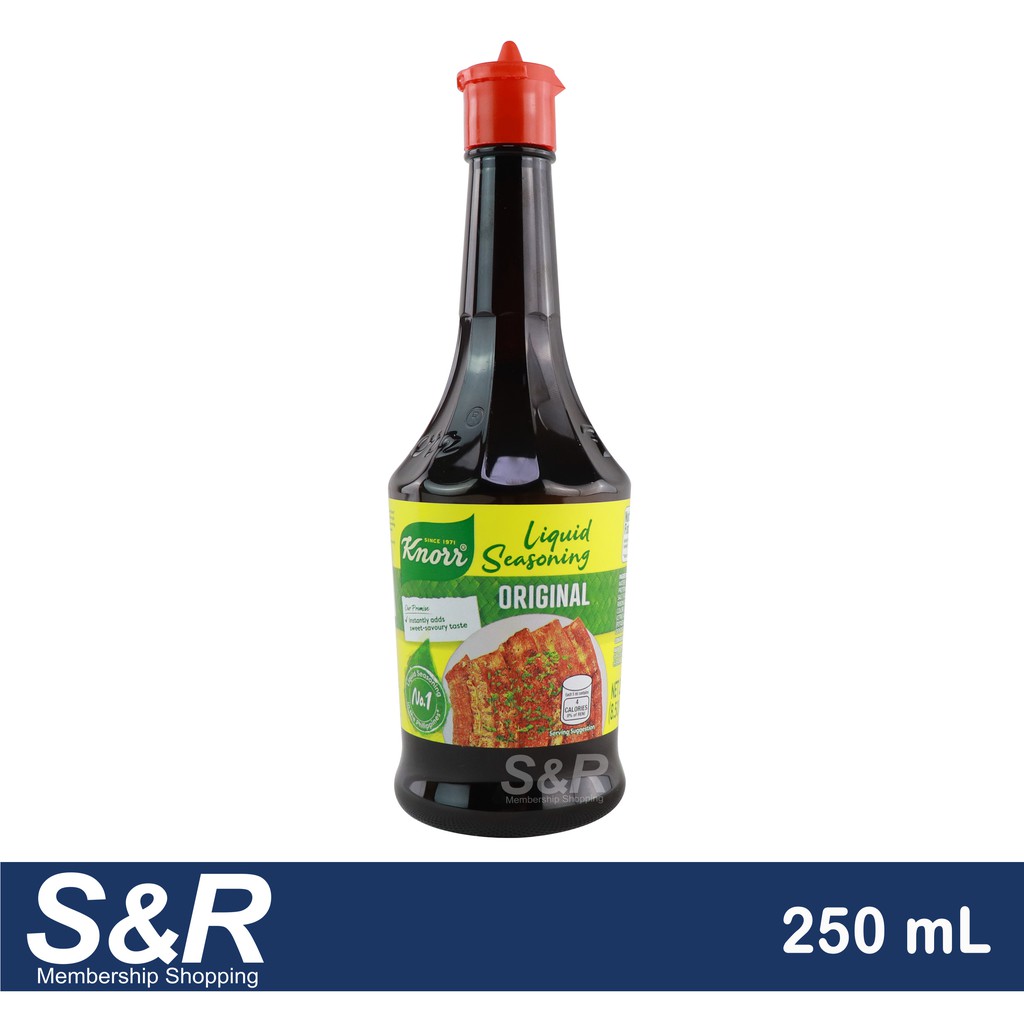 Knorr Liquid Seasoning Original 250mL Shopee Philippines
