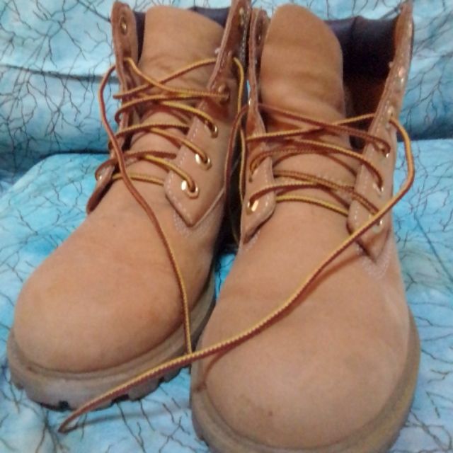 timberland genuine leather and man made upper man made lining and outsole