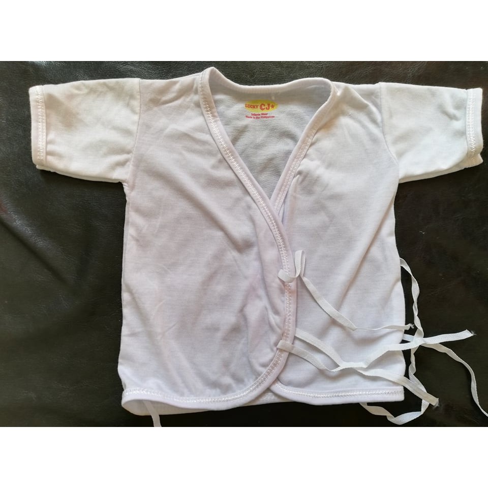 white unisex newborn clothing