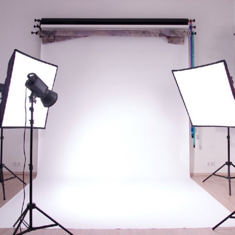 3x5ft Pure White Vinyl Wall Photography Background Studio Photo Prop