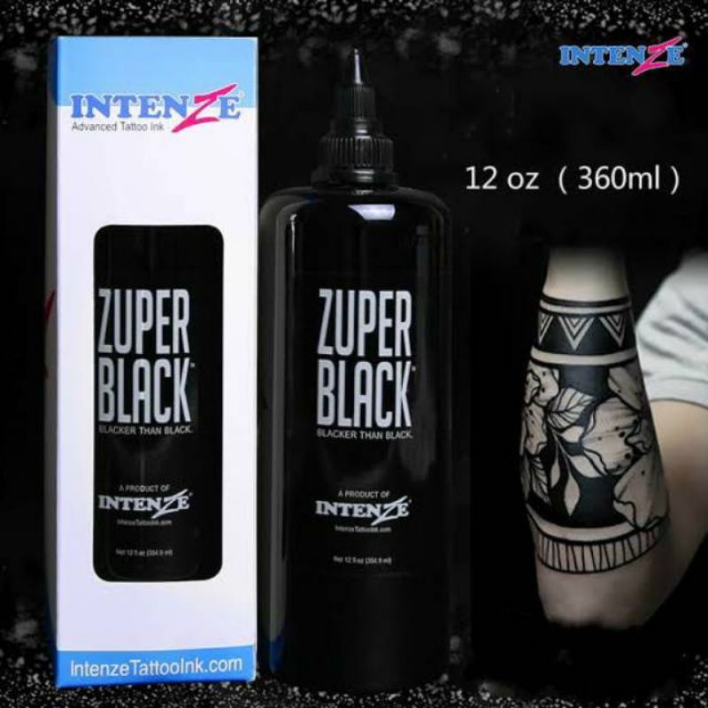 Zuper black pigment Intenze tattoo Ink pigment tattoo pigment Shopee